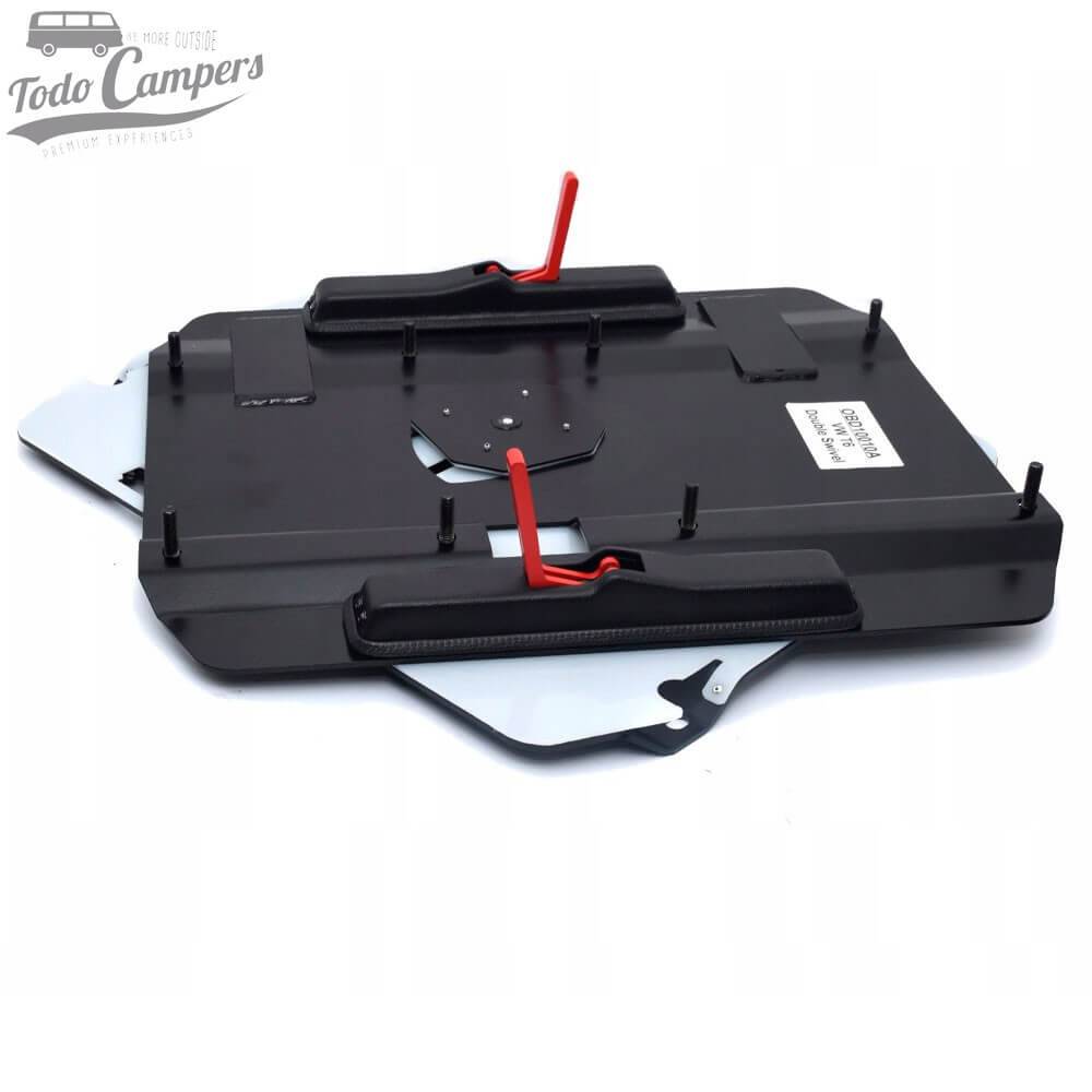 Base giratória dupla acompanhante para Volkswagen T5, T6 e T6.1 desde 2003 - Mobiframe