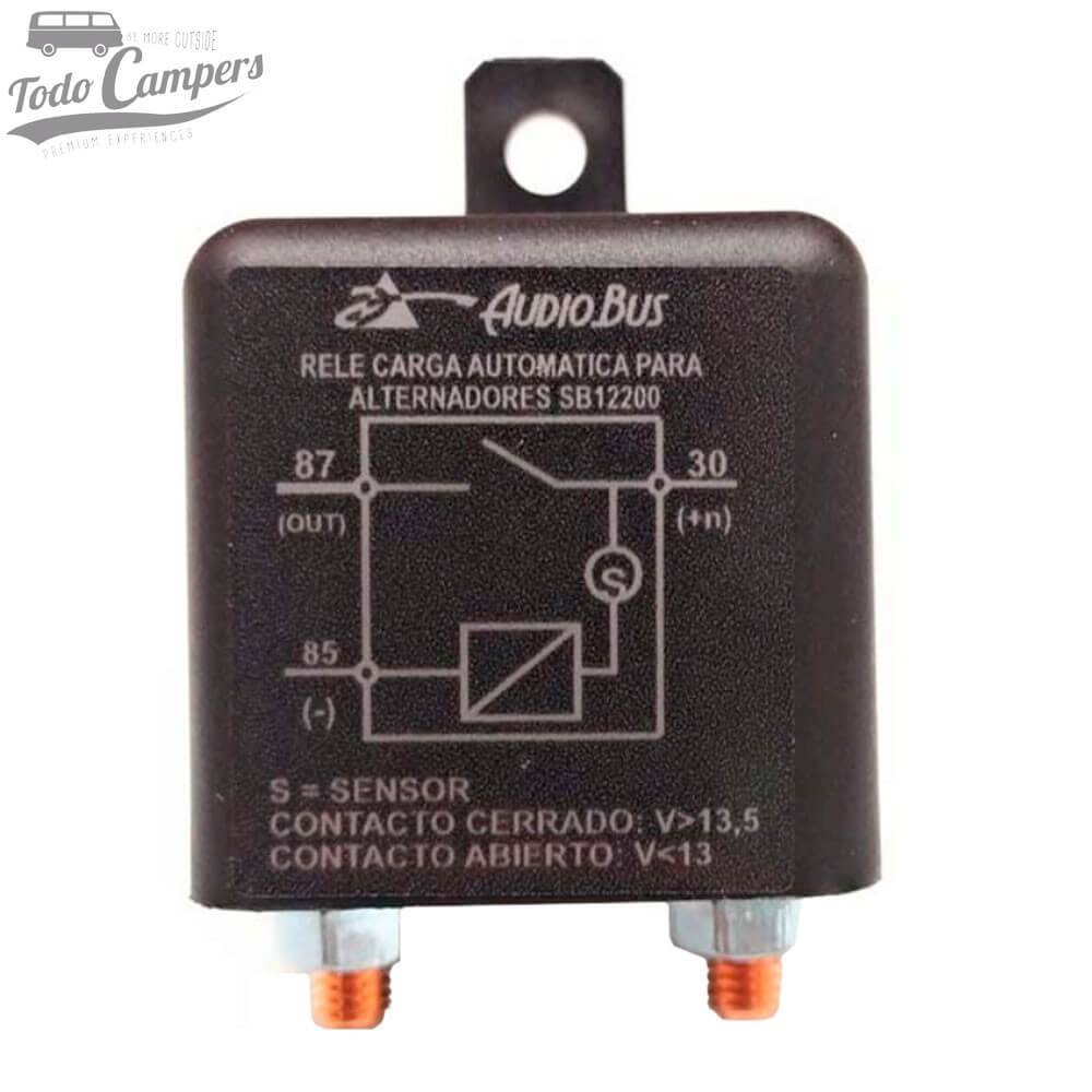 Relé automático separador de baterías de 200A - Audiobus