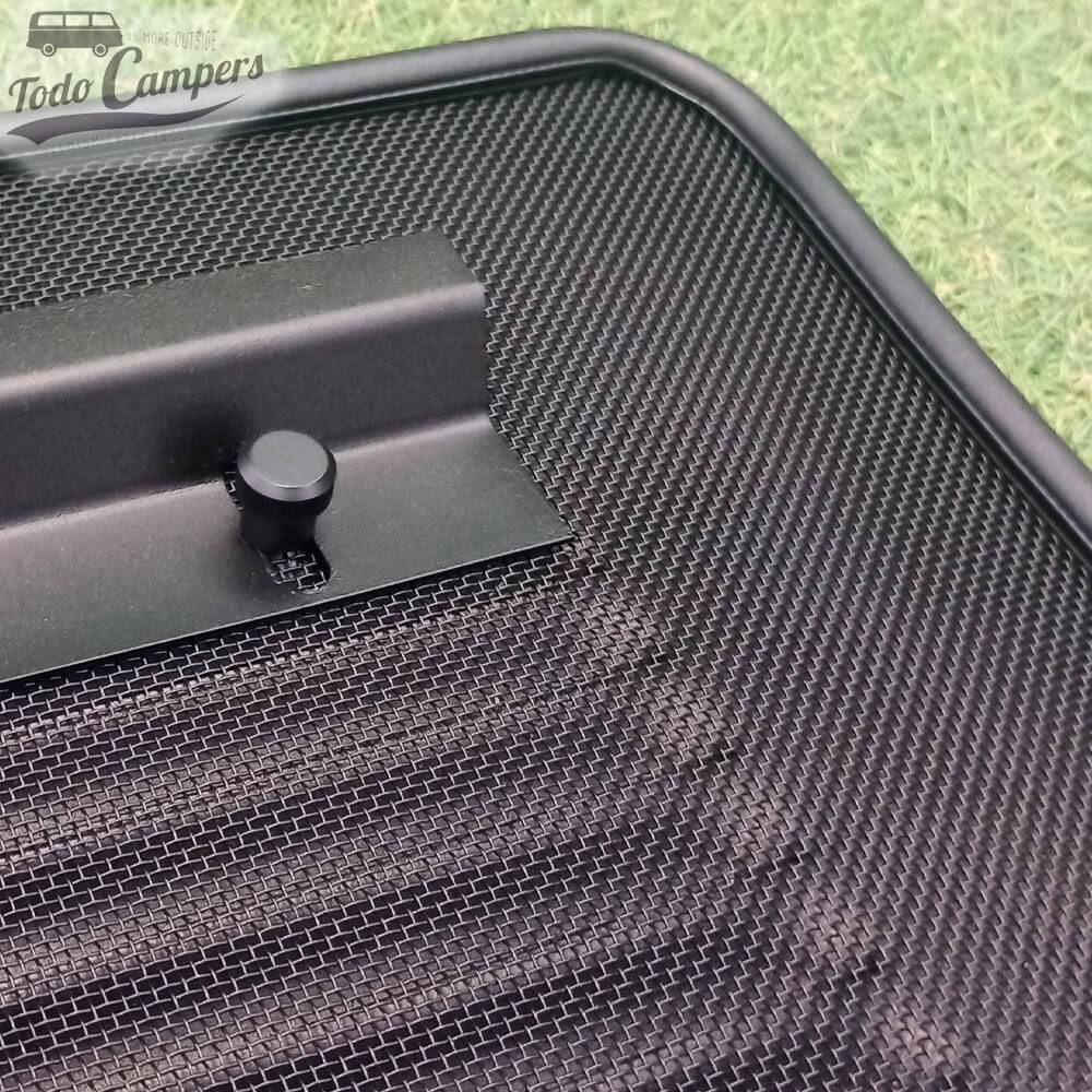 rejilla mosquitera de aluminio para air vents compatibles con ventanas Carbest lado acompañante