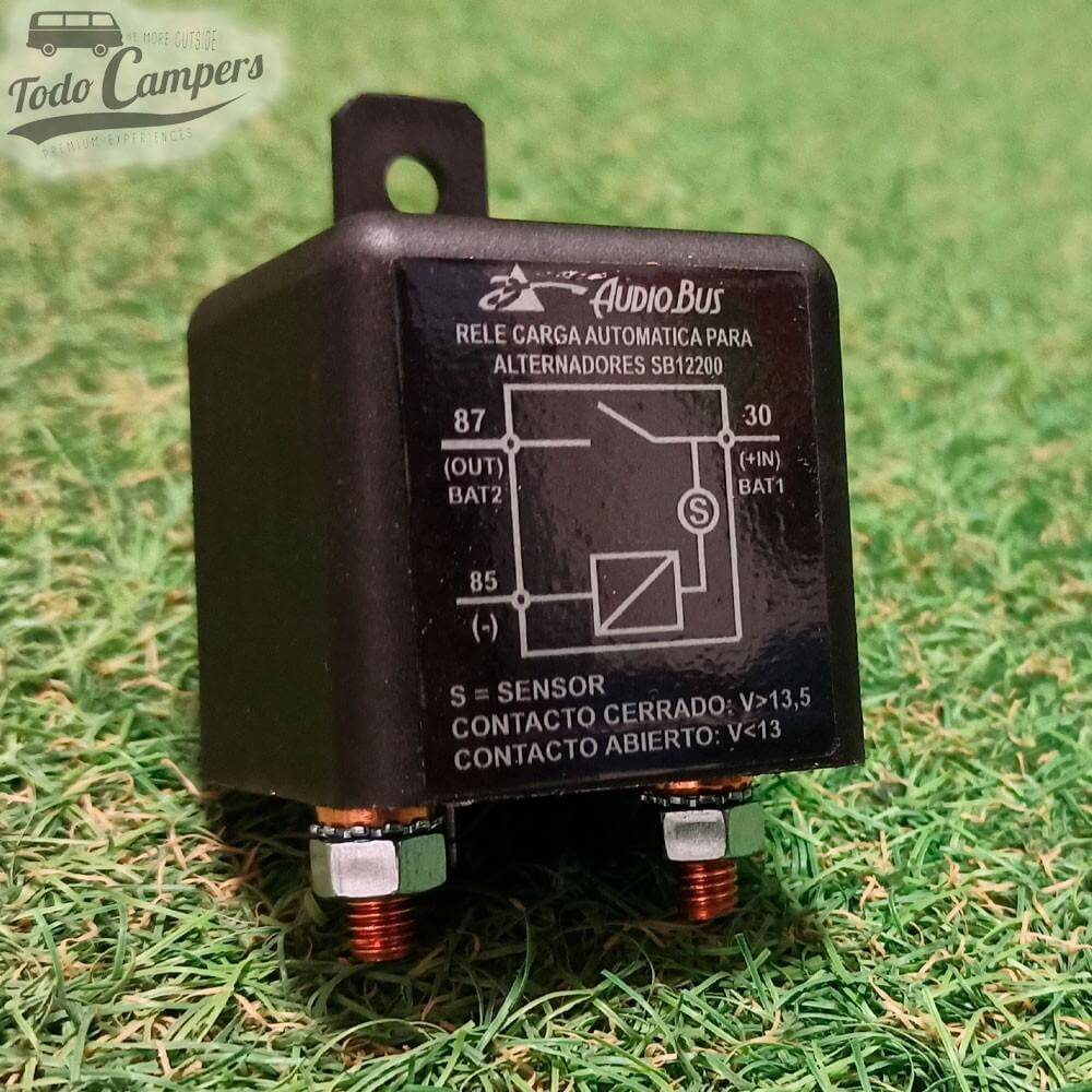 Relé automático de 120A. Ideal para separar baterías