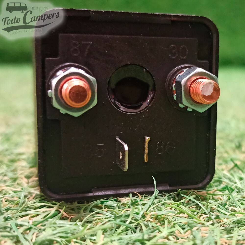 Relé 12200 con 2 bornes y patilla 85