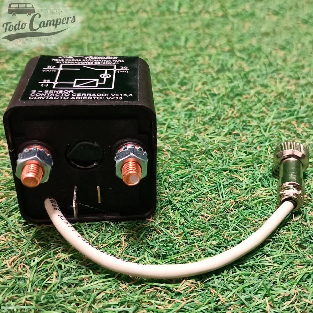 Relé de 120A con LED externo para colocar en salpicadero