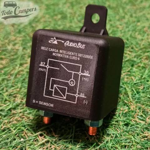 Relé automático separador de baterías EURO 6 de 120A - Audiobus