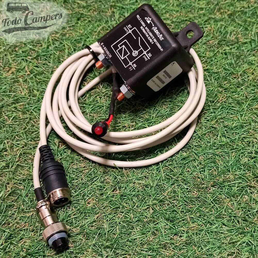 Relé SB12200E6 con cable y led para instalar en salpicadero