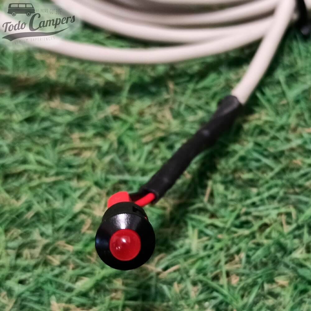 luz led del relé EURO 6 para instalación en el salpicadero