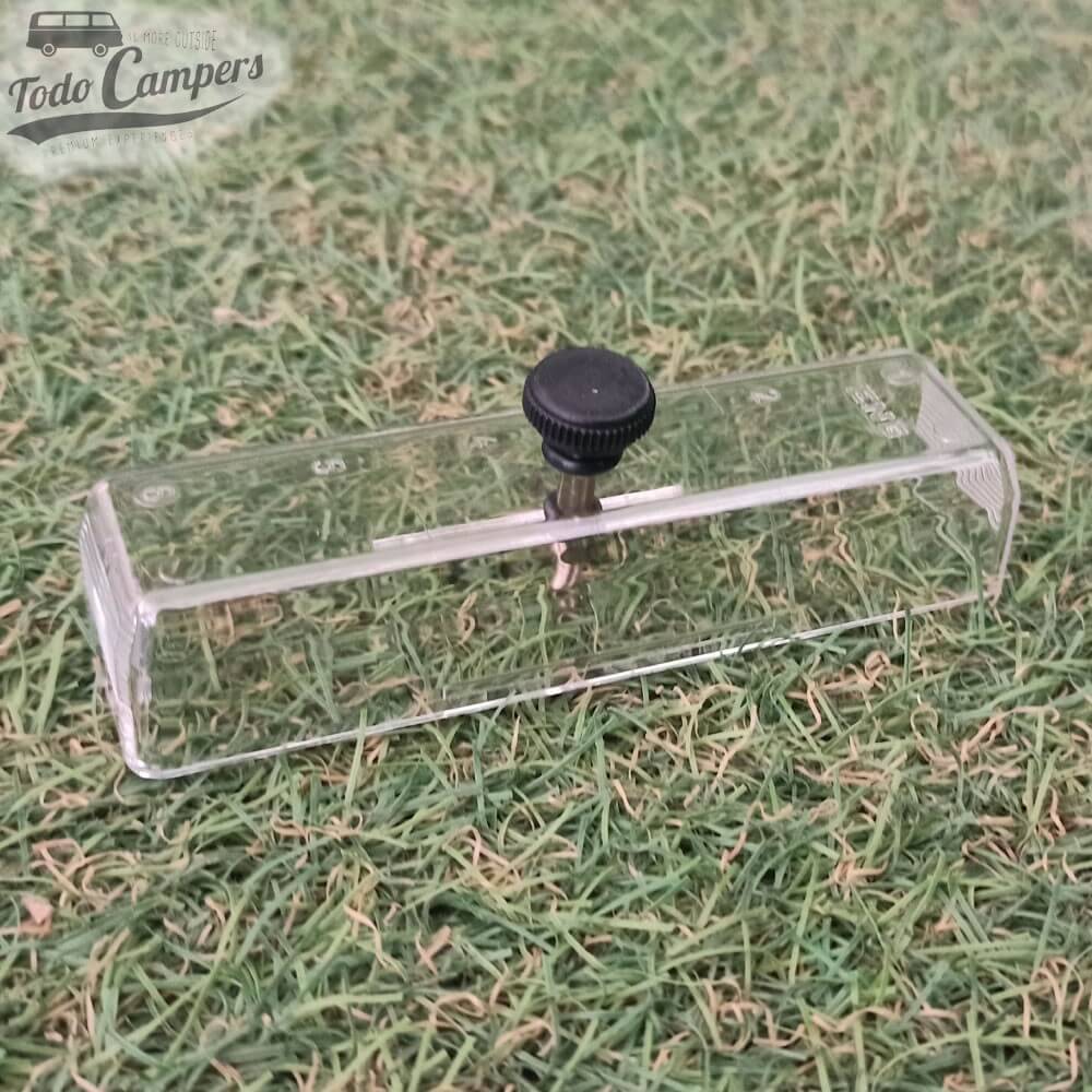 Tapa transparente con tornillo del portafusibles de 6 fusibles