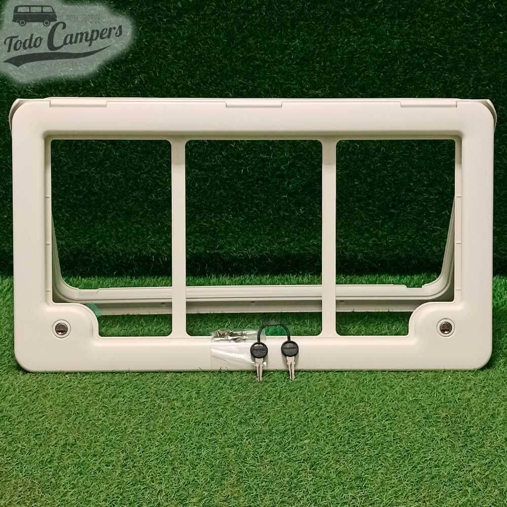 Portón de servicio Thetford Door 4 en horizontal (Blanco)