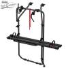 Suporte bicicletas Fiamma Carry Bike para Volkswagen T5, T6 e T6.1 Deep Black com duas portas traseiras - 2 BICICLETAS