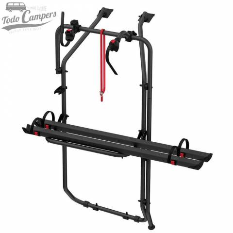 Portabicicletas Fiamma Carry Bike Deep Back para VW T5, T6 y T6.1 con doble puerta trasera - 2 BICIS/E-bikes