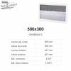Store para ventana corredera de cristal Carbest RW Motion (varias medidas)
