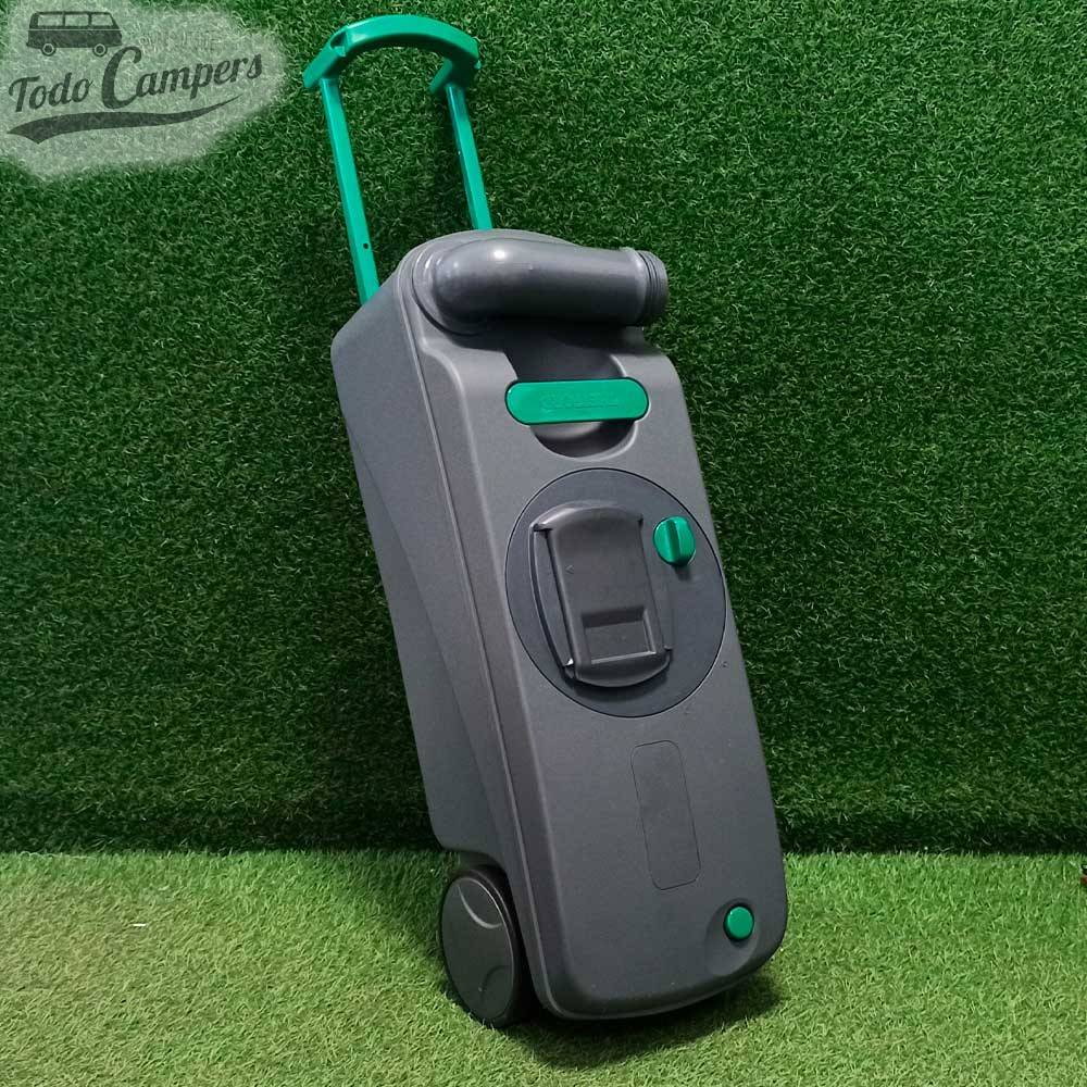 Depósito del WC 403 con asa extraíble y ruedas