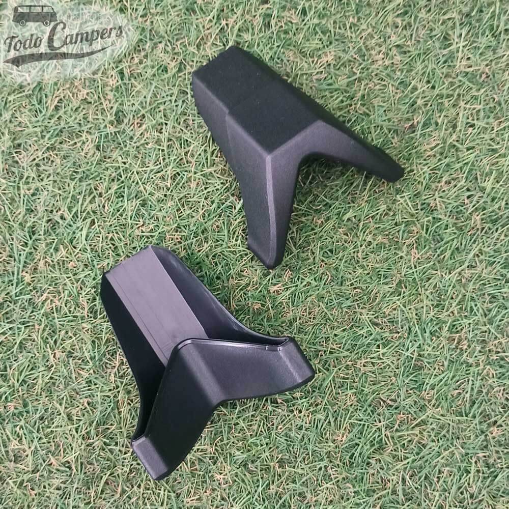 Topes embellecedores del Rail Plus Deep Black