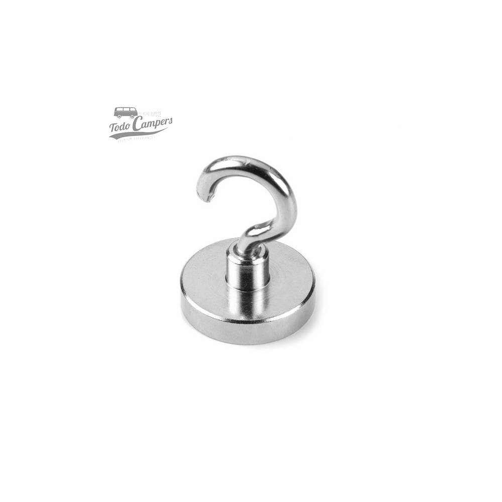 Íman com gancho para a sua carrinha, caravana ou autocaravana - Força 30 Kg
