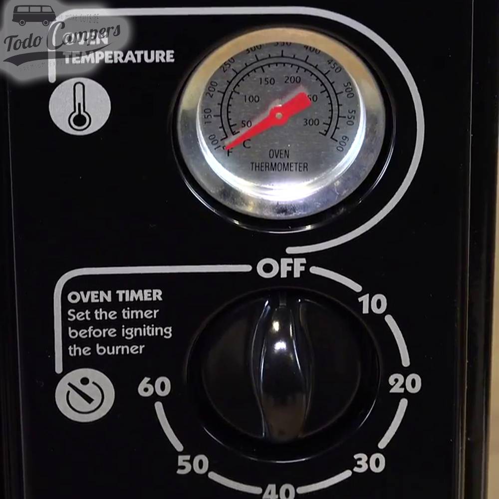 Horno portátil para cartuchos de gas para furgonetas camper y autocaravanas, marca Kampa