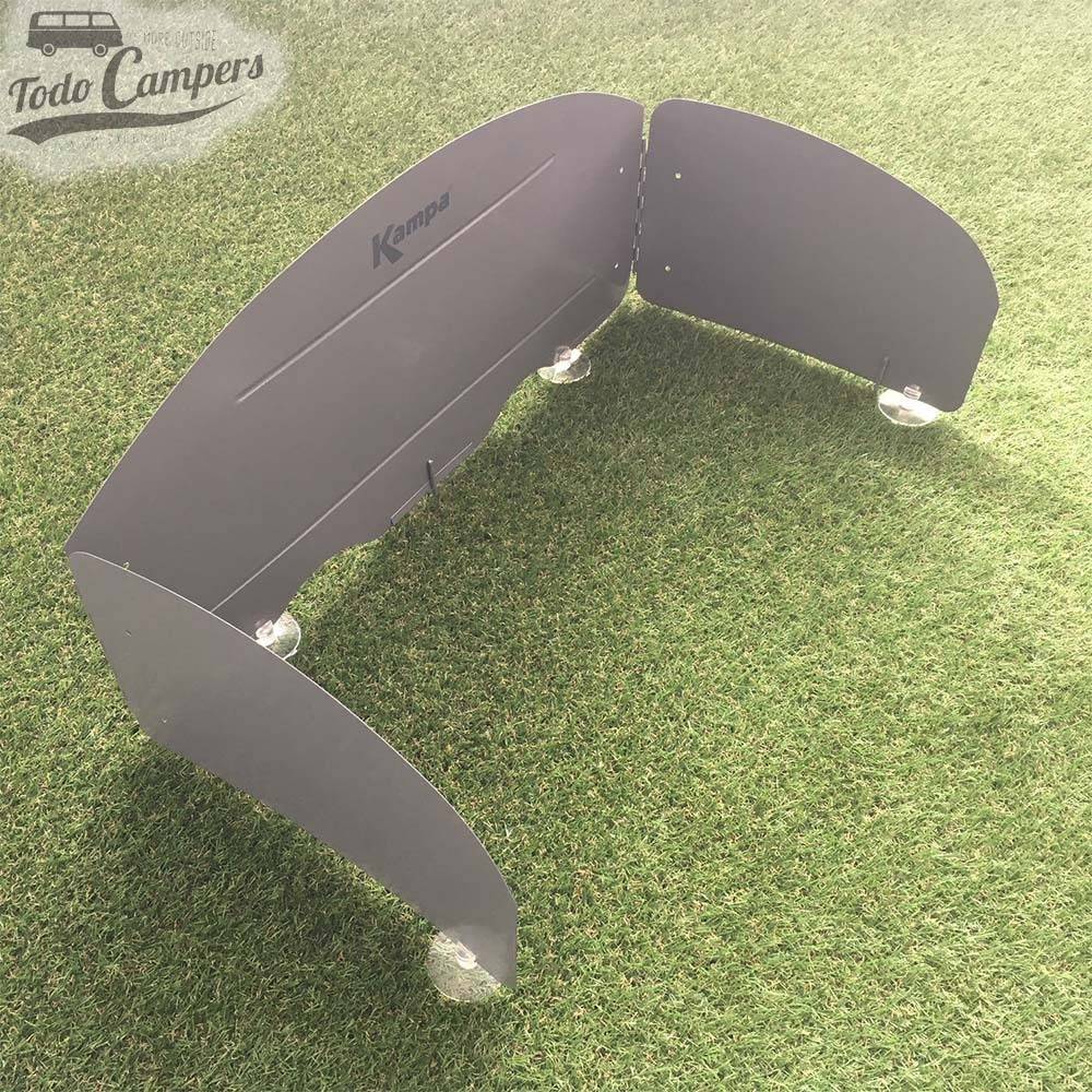 Protetor de vento dobrável para mesa e fogão