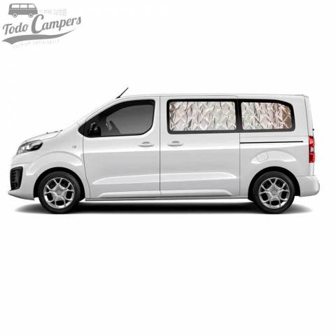 Aislantes térmicos para ventanillas de Jumpy, SpaceTourer, Expert, Traveller, Vivaro y ProAce II desde 2016