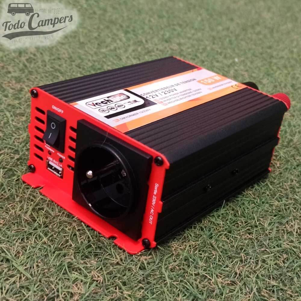 Inversor de corriente Vechline de 150W de Onda Rectificada.