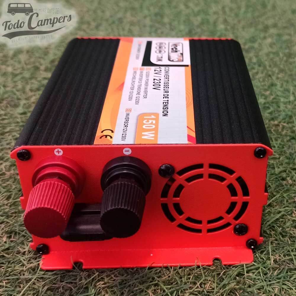 inversor camper con Frecuencia: 50 Hz +/- 2 Hz