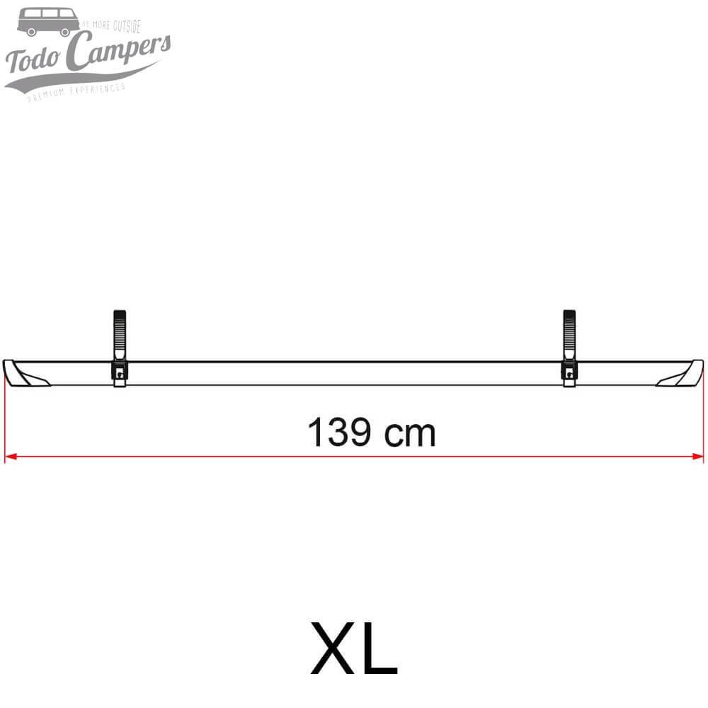 Rail Plus XL Fiamma de 139 cm