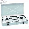 Cocina Magna de gas de dos fuegos con tapa Butsir