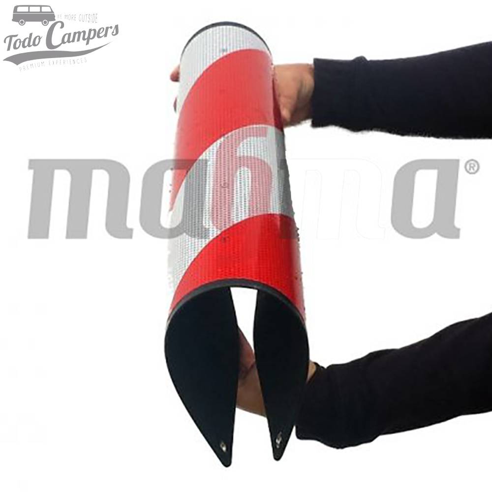 Painel flexível V20 obrigatório para suportes de bicicletas - Magma6. Para carrinha, autocaravana ou caravana