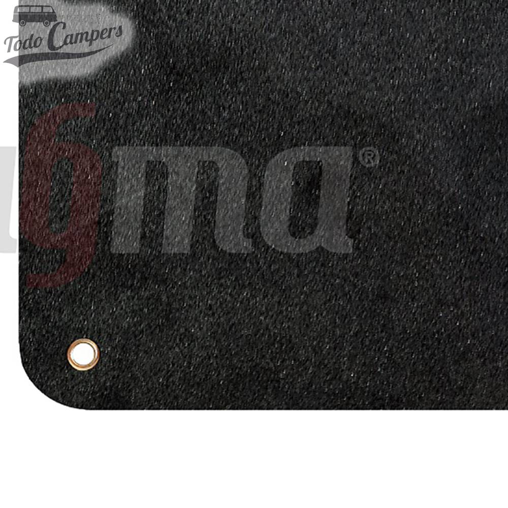 Foto detalhe da placa homologada V20 de Magma6. Para carrinha, autocaravana ou caravana