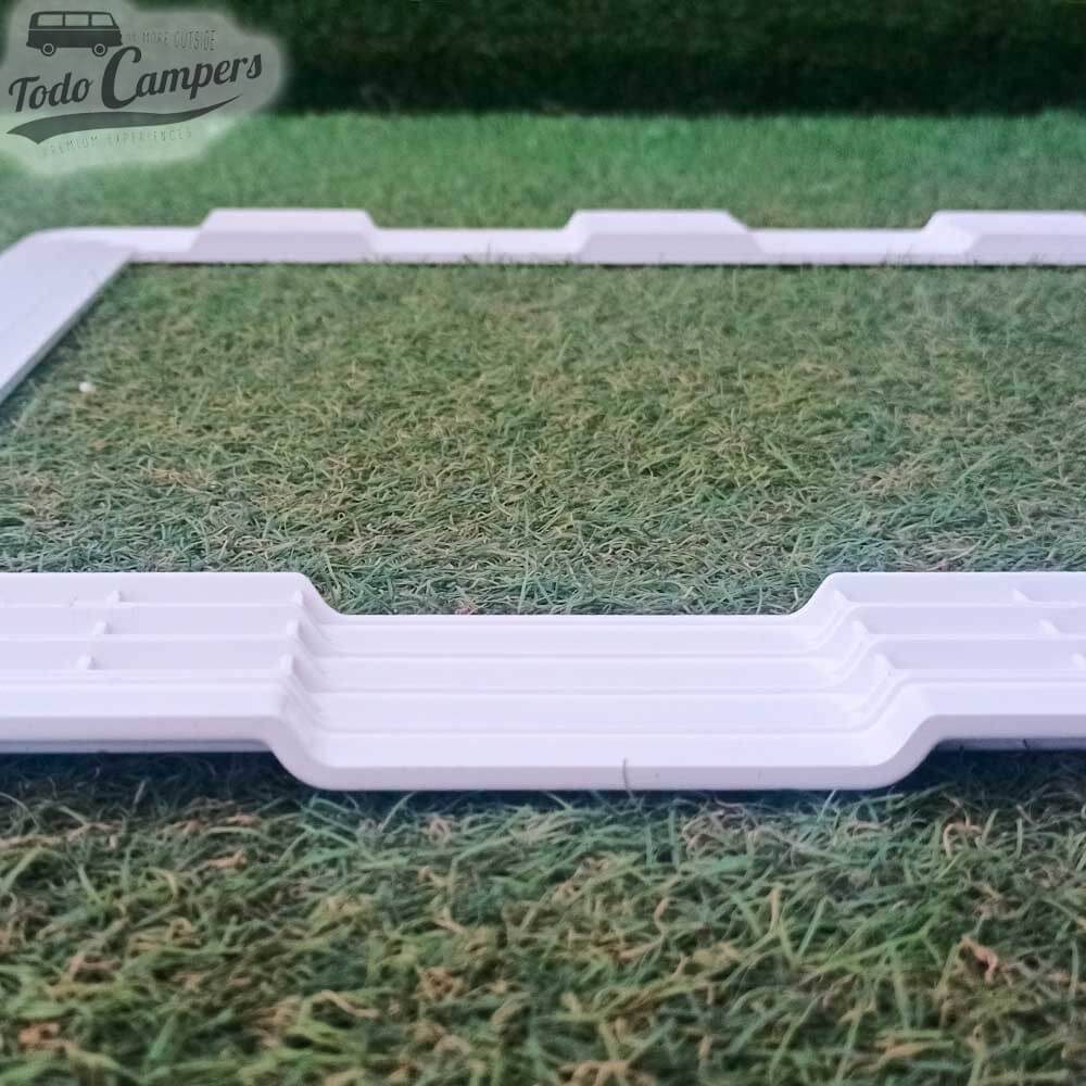 adaptador claraboya para techos ondulados de  Ducato, Boxer y Jumper