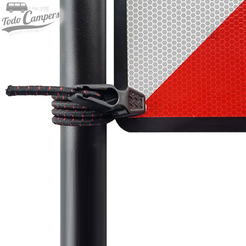 Ideales para sujetar una placa V20 al portabicicletas. Para tu furgoneta, autocaravana o caravana