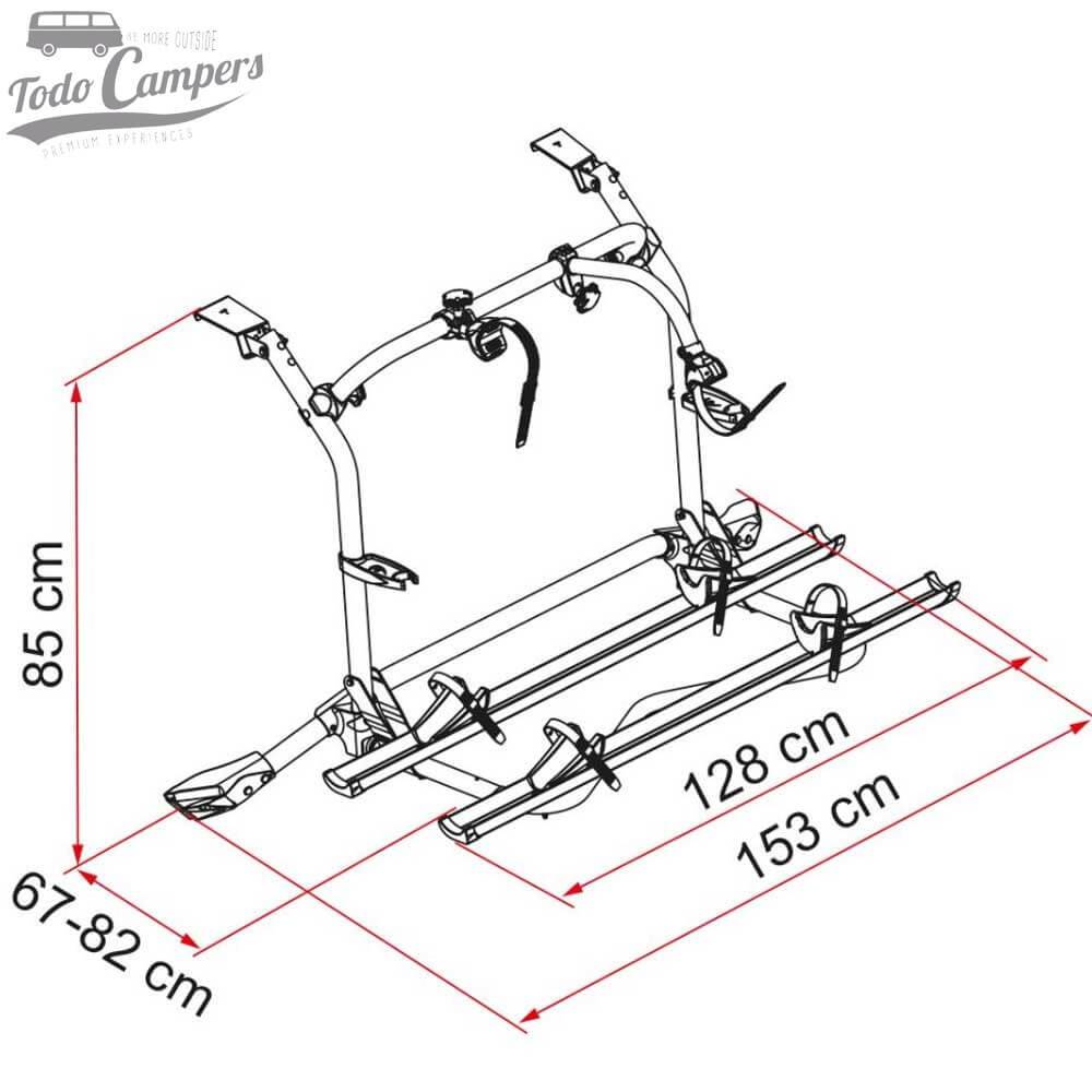 medidas del Carry bike PRO para T5