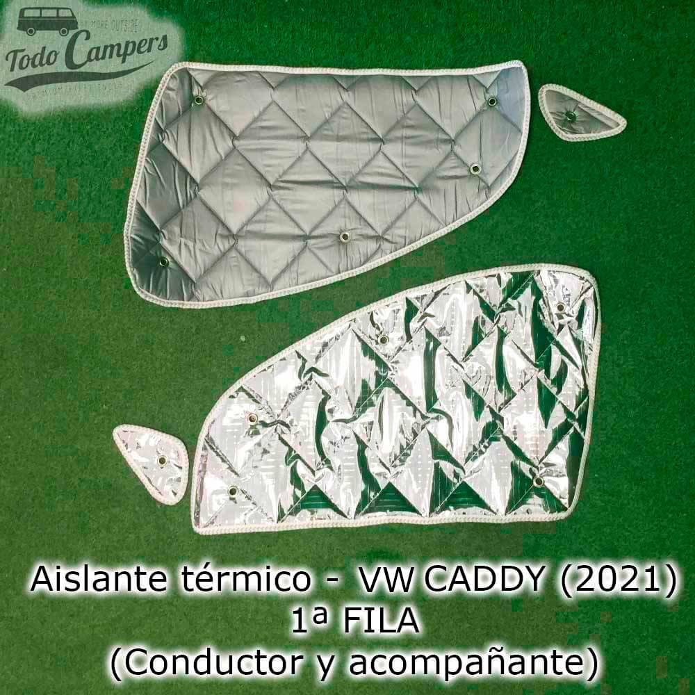 Aislantes térmicos conductor y acompañante para VW Caddy desde 2021