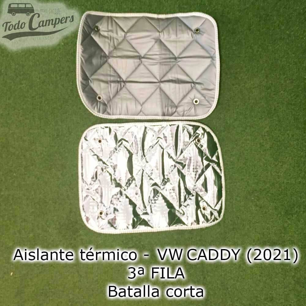 Aislantes térmicos 3ª fila de Volkswagen Caddy desde 2021 para batalla corta
