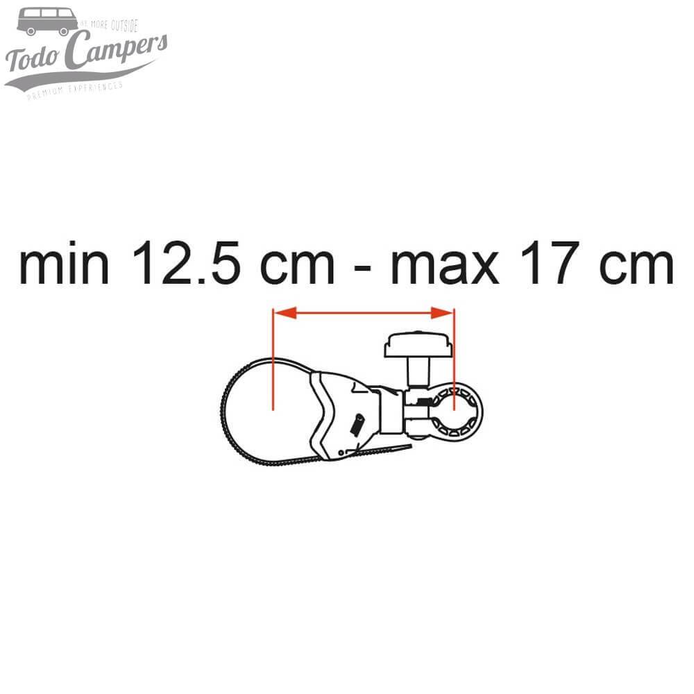 Medidas  Bike Block Pro 1 para Portabicicletas Carry Bike VW-T6