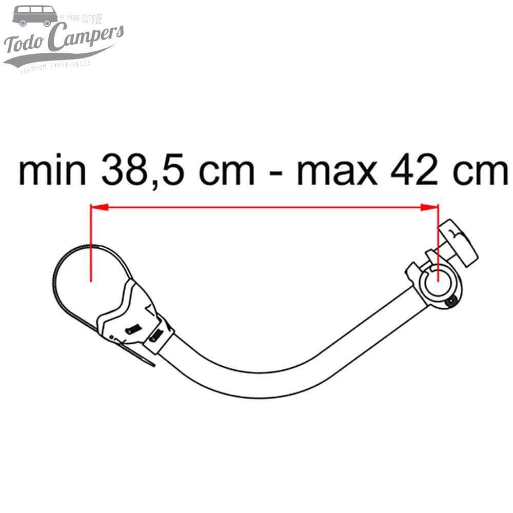 Medidas Bike Block Pro 3 Fiamma para Carry Bike