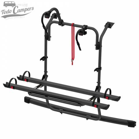 Portabicicletas Carry Bike para Jumpy, SpaceTourer, Expert, Traveller, Vivaro y ProAce II (2016) Deep Black 2 BICIS / 2 E-BIKES