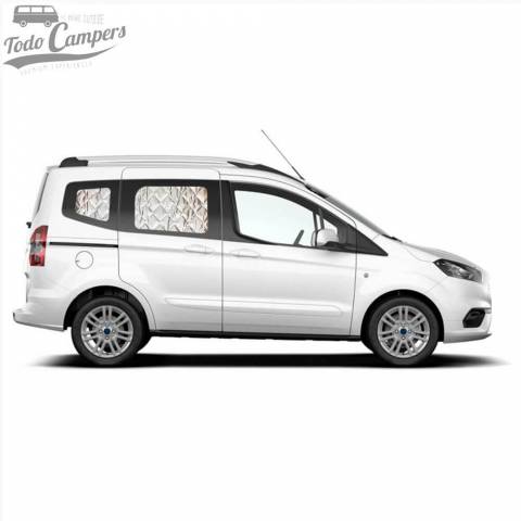 Aislantes térmicos para Ford Transit Courier y Tourneo Courier 2014-2023 - Habitáculo (ventanas laterales)