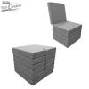 Colchón de espuma universal plegable Taburete HR (5 cm) universal