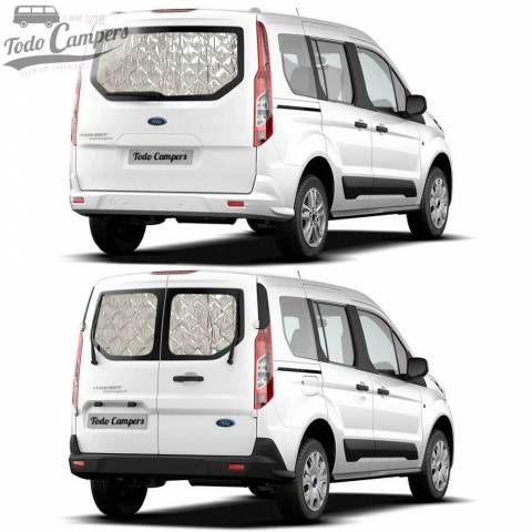 Aislantes térmicos para Ford Transit Connect desde 2014 y Tourneo Connect 2014-2022 - Apertura trasera