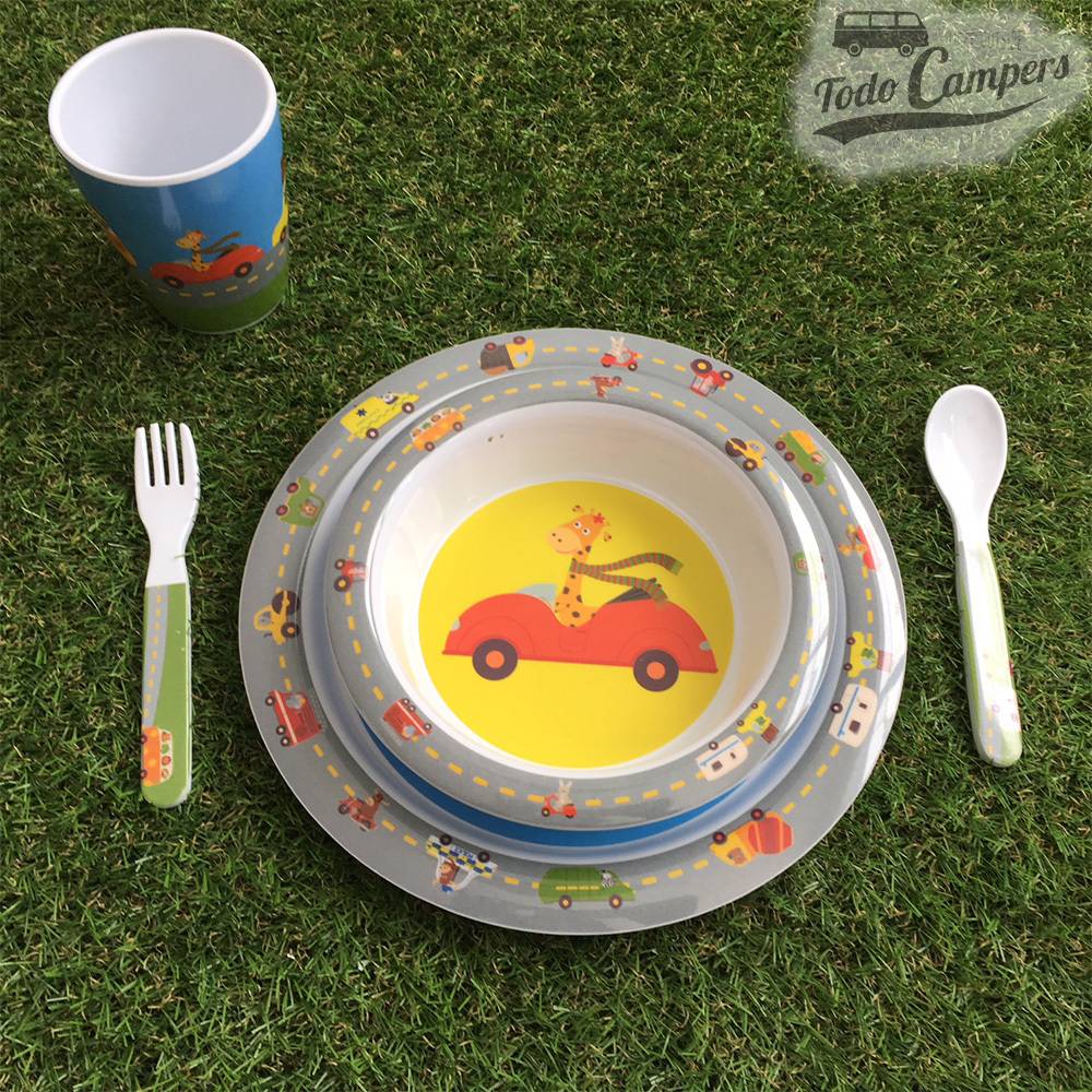 Loiça de Melamina Infantil Animal Traffic