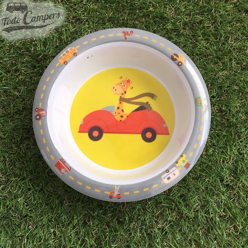 Tigela de Melamina Infantil Animal Traffic