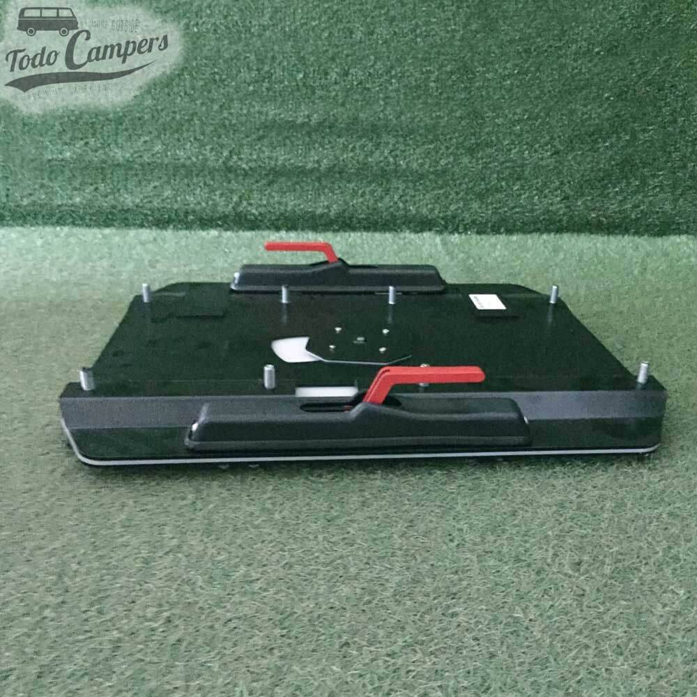 Base giratoria doble acompañante para Volkswagen T5, T6 y T6.1 desde 2003 marca Mobiframe