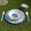 Vajilla melamina infantil we love camping 1 pax (4 ud)