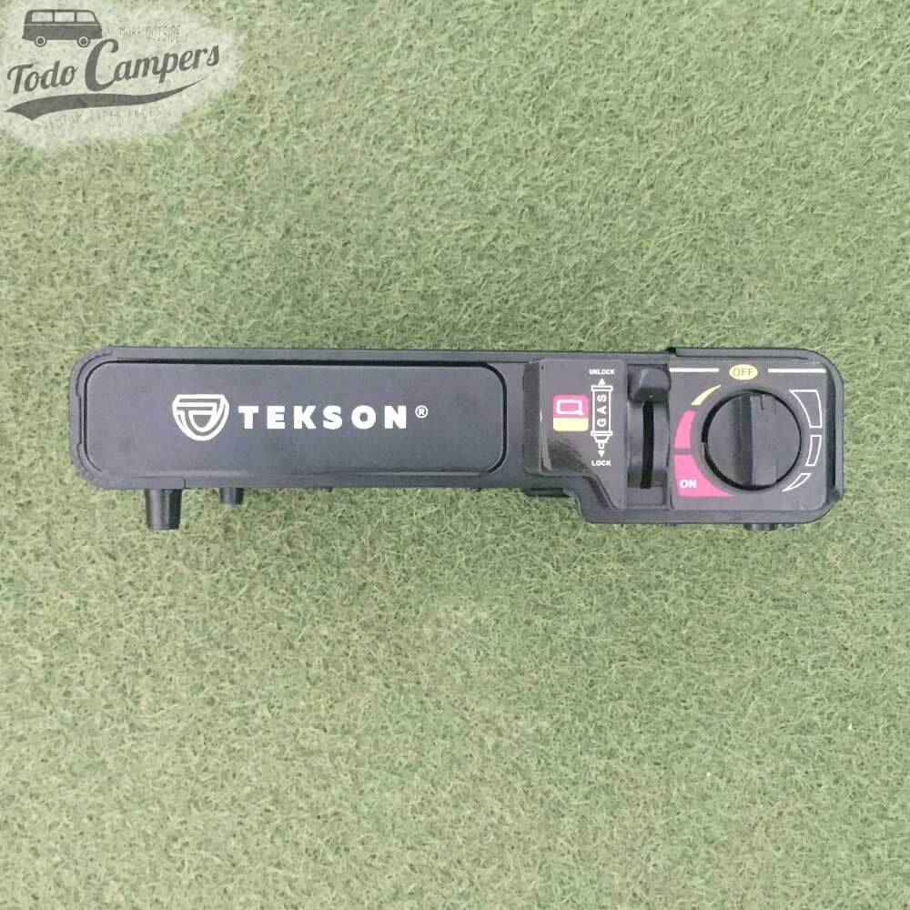 Cocina hornilla portátil de gas Stove Tekson DUAL - Cartucho B-250 y Bombona