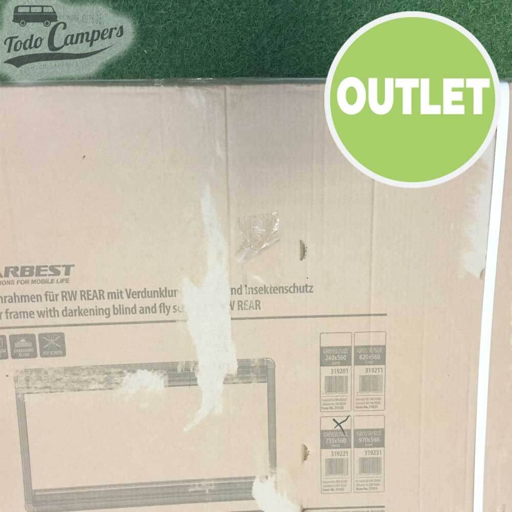 OUTLET: Store para ventana abatible Carbest RW Rear (varias medidas)