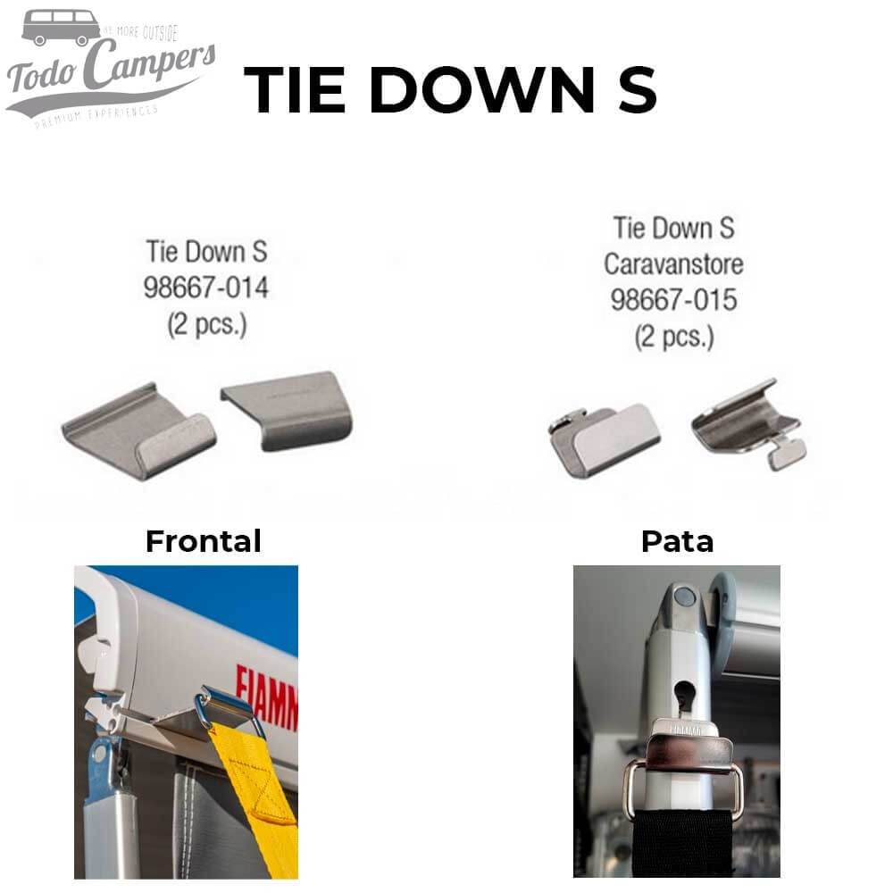 Diferencias de pletinas del Tie Down S