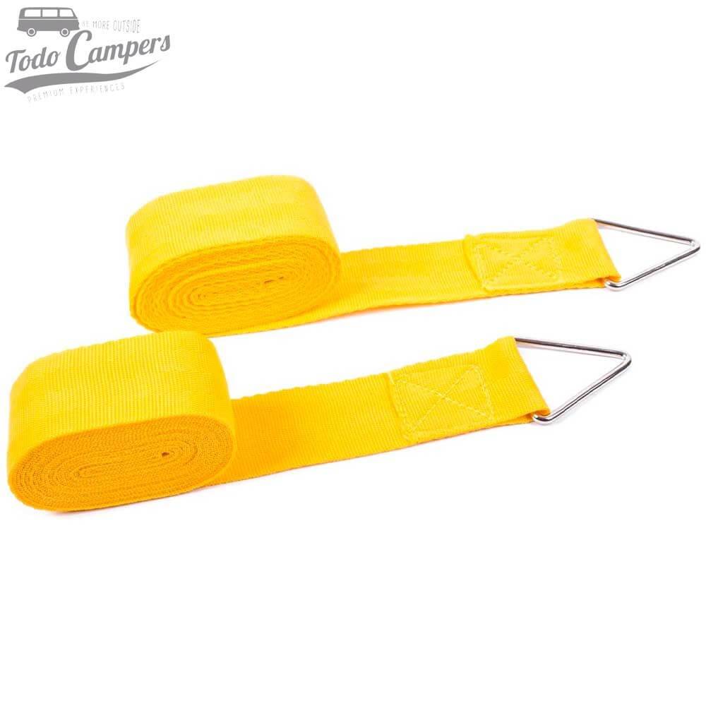 Cinchas de 3 metros de los vientos Tie Down S Yellow