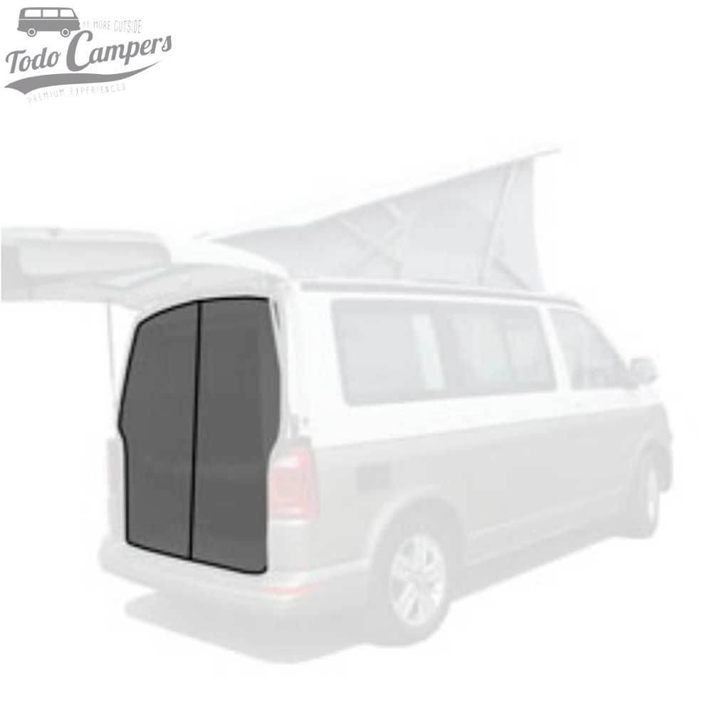 Mosquitera Vancabin PolyRear C2 con imanes para portón y doble puerta trasera de furgonetas medianas