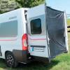 Mosquiteira Vancabin C2-Poly Rear com íman para portão e duas portas traseiras de carrinhas médias