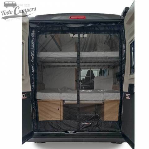 Mosquitera Vancabin C3 portón trasero con imanes para Fiat Ducato