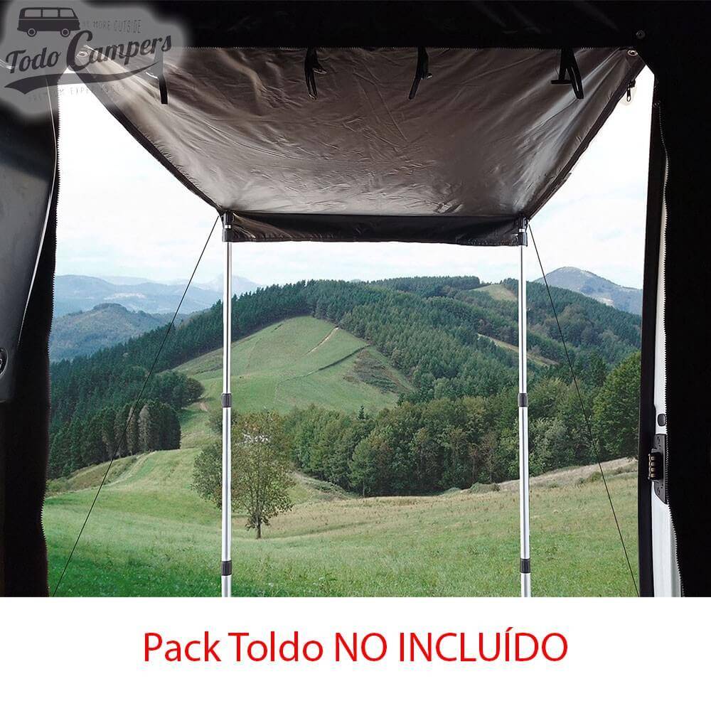 Pack toldo Vancabin no incluido