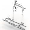 Suporte bicicletas Euro Carry para Ducato, Jumper e Boxer desde 2007 e Movano desde 2021 - 2 BICICLETAS - Prateado